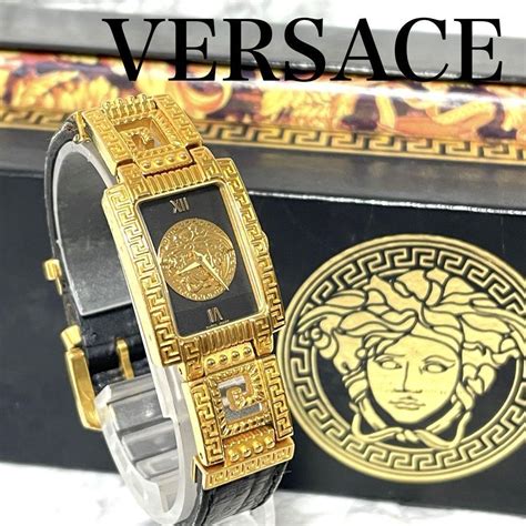 gianni versace signature watch gold plated g20|Gianni Versace Signature Medusa Men Goldplated G20 7009017 .